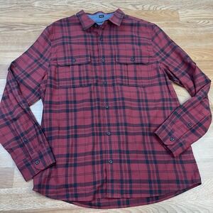 Alesbury‎ Velasquez Washed Twill Shirt Stitch Fix Red Men's Medium NEW